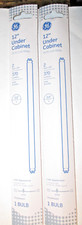 2- GE General Elect 12" Under Cabinet F8 TS Fluorescent Light Tubes 8-watt Bulbs