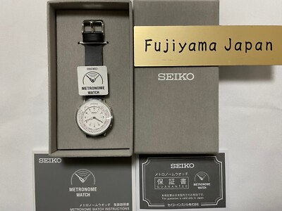 Seiko Metronome White Unisex Adult Watch - SMW006A for sale online