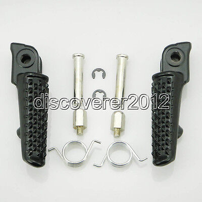 Front and Rear Footrest Footpegs for Honda CBR600RR CBR 600RR 2003-2012 