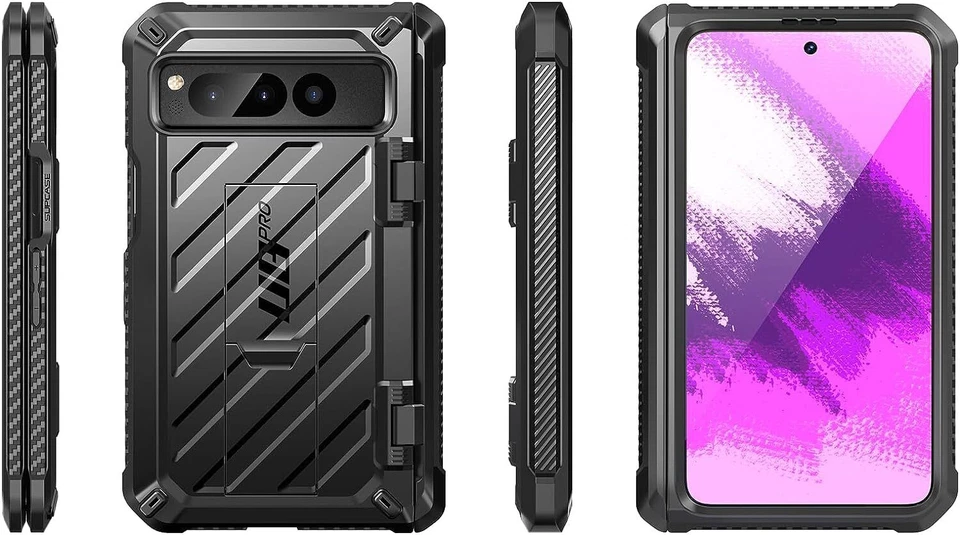 For Google Pixel Fold (2023) SUPCASE Dual Layer Rugged Case with Kickstand Cover - Image 3 of 4