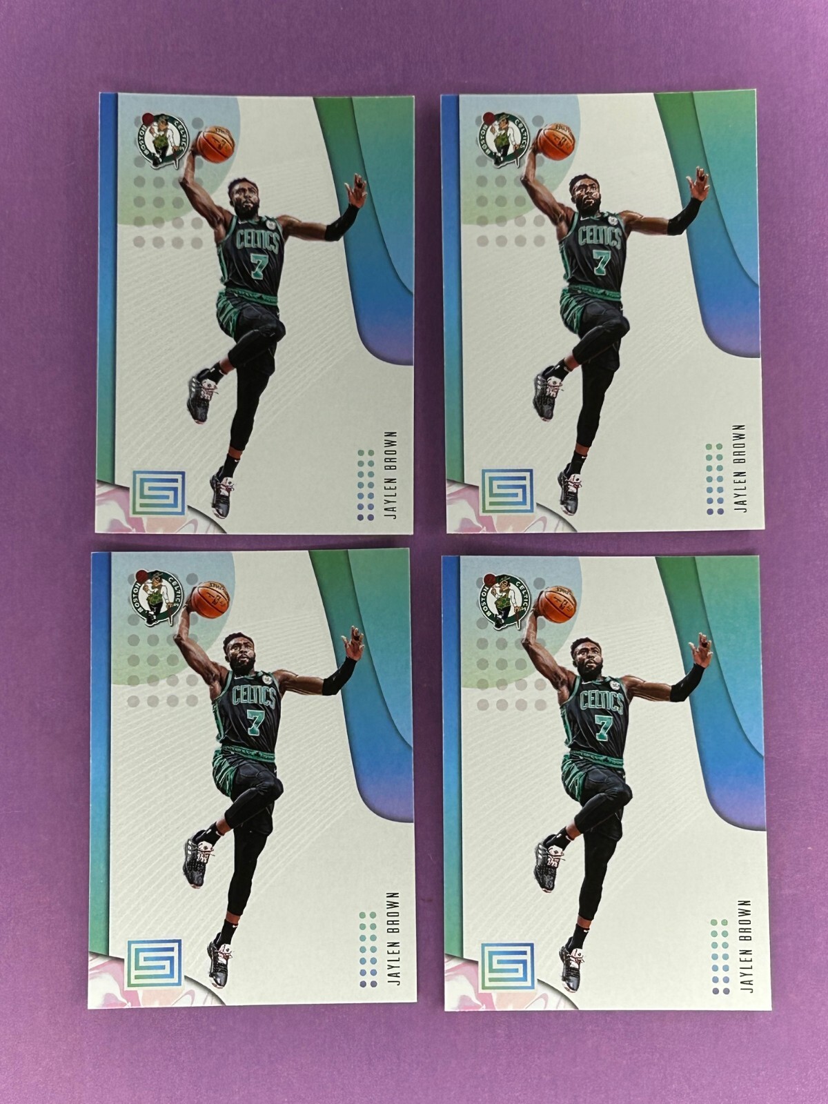 Jaylen Brown 2018-19 Panini Status NBA Celtics Basketball #98 (4) Card Lot