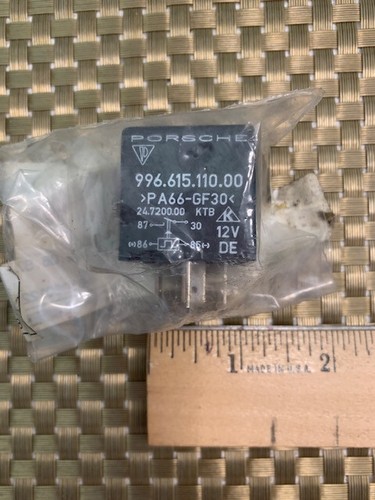 Genuine PORSCHE Starter Relay OEM Part# 99661511000 - NIP