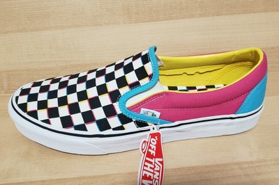 vans crazy check multi