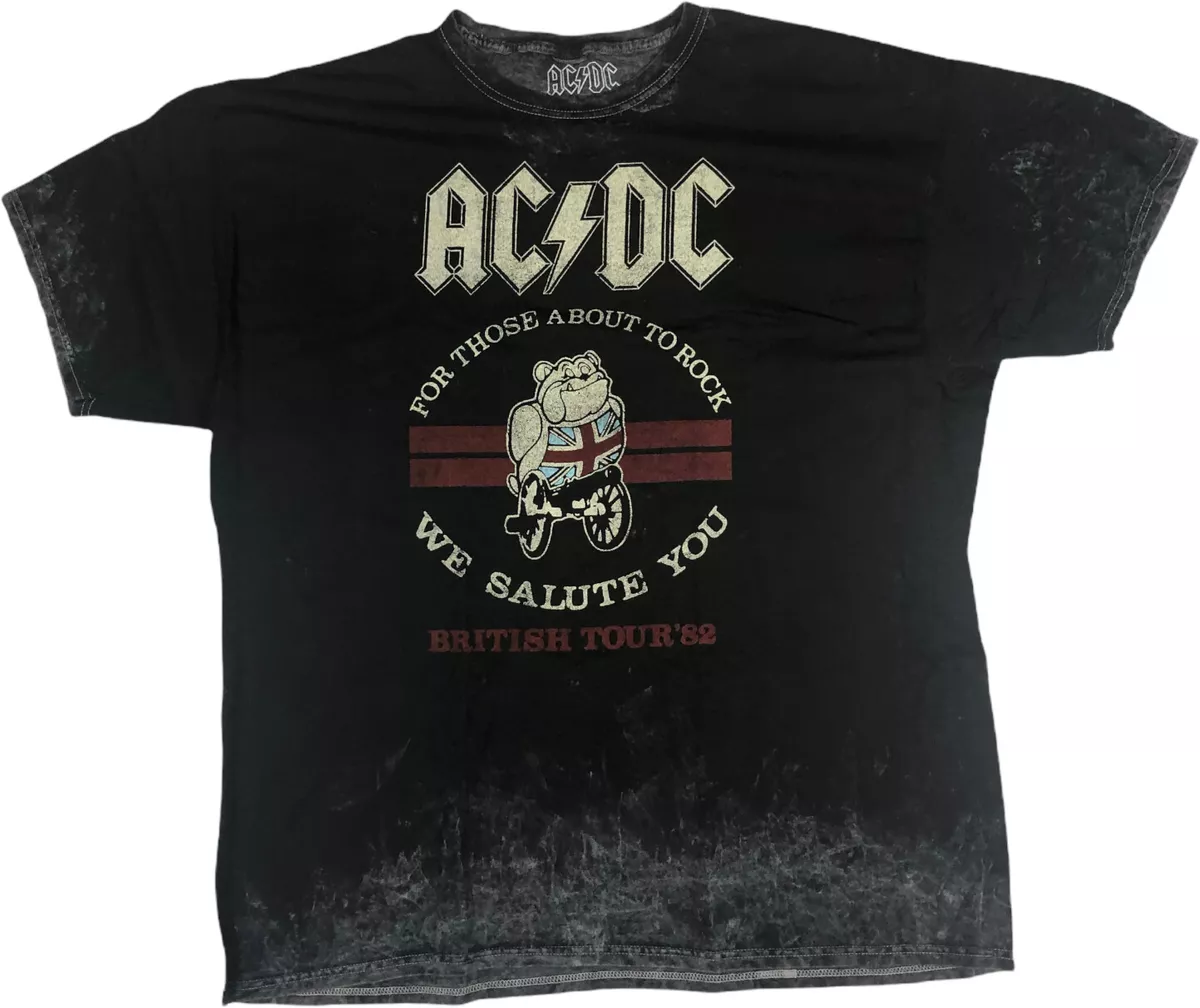 AC/DC 1982 Tour Shirt