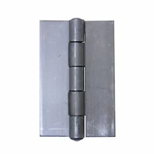 Butt Hinge Weld On Flat Steel Metal Door 3 x 2 Style | 2 PACK 