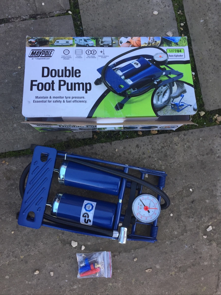 Maypole Double Foot pump Screwfix 20 eBay