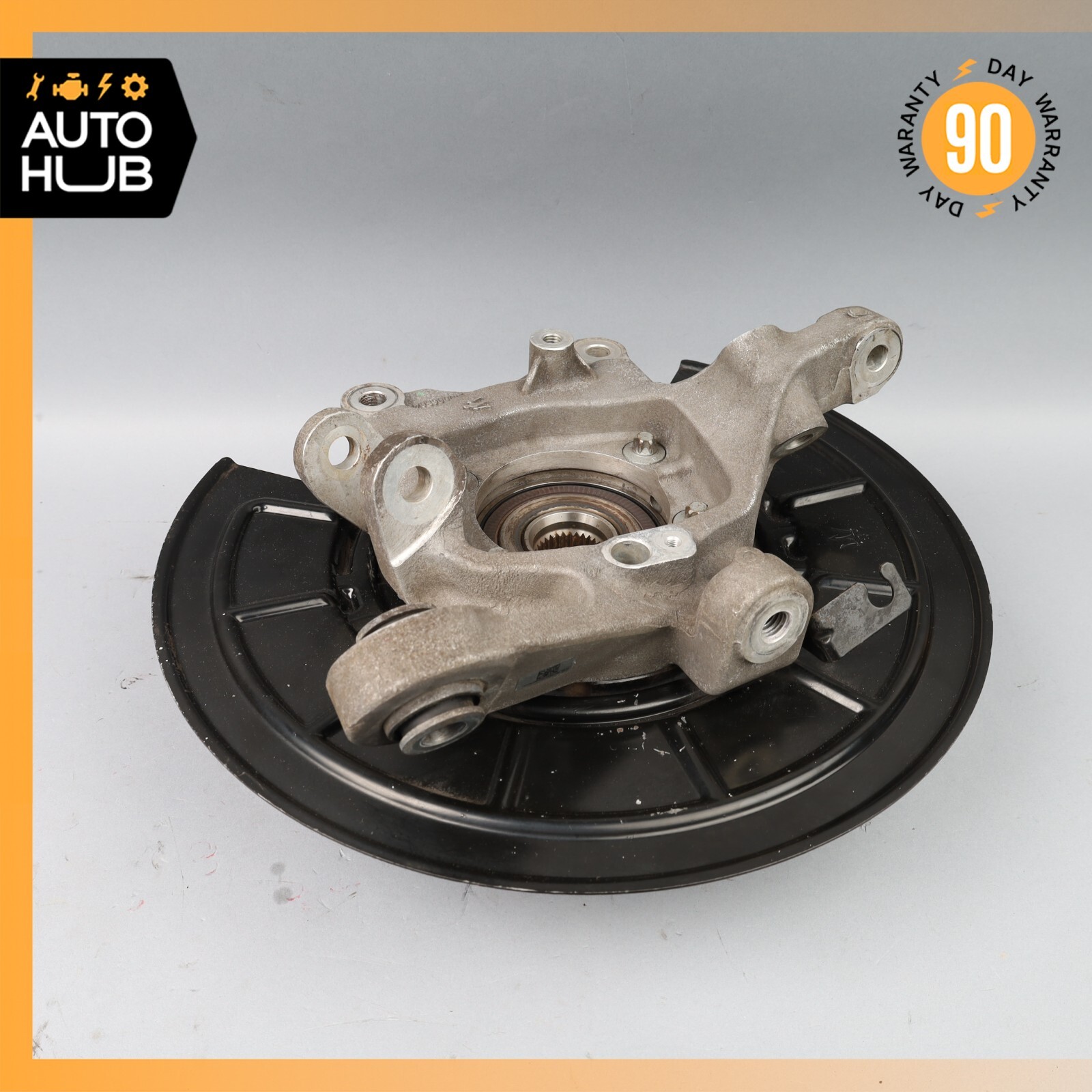 14-17 Maserati Quattroporte SQ4 M156 Rear Left Side Spindle Knuckle Hub OEM 69k