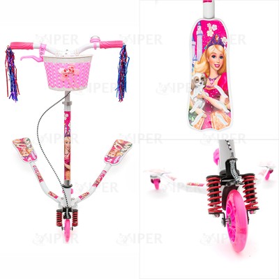 barbie scooter 3 wheel
