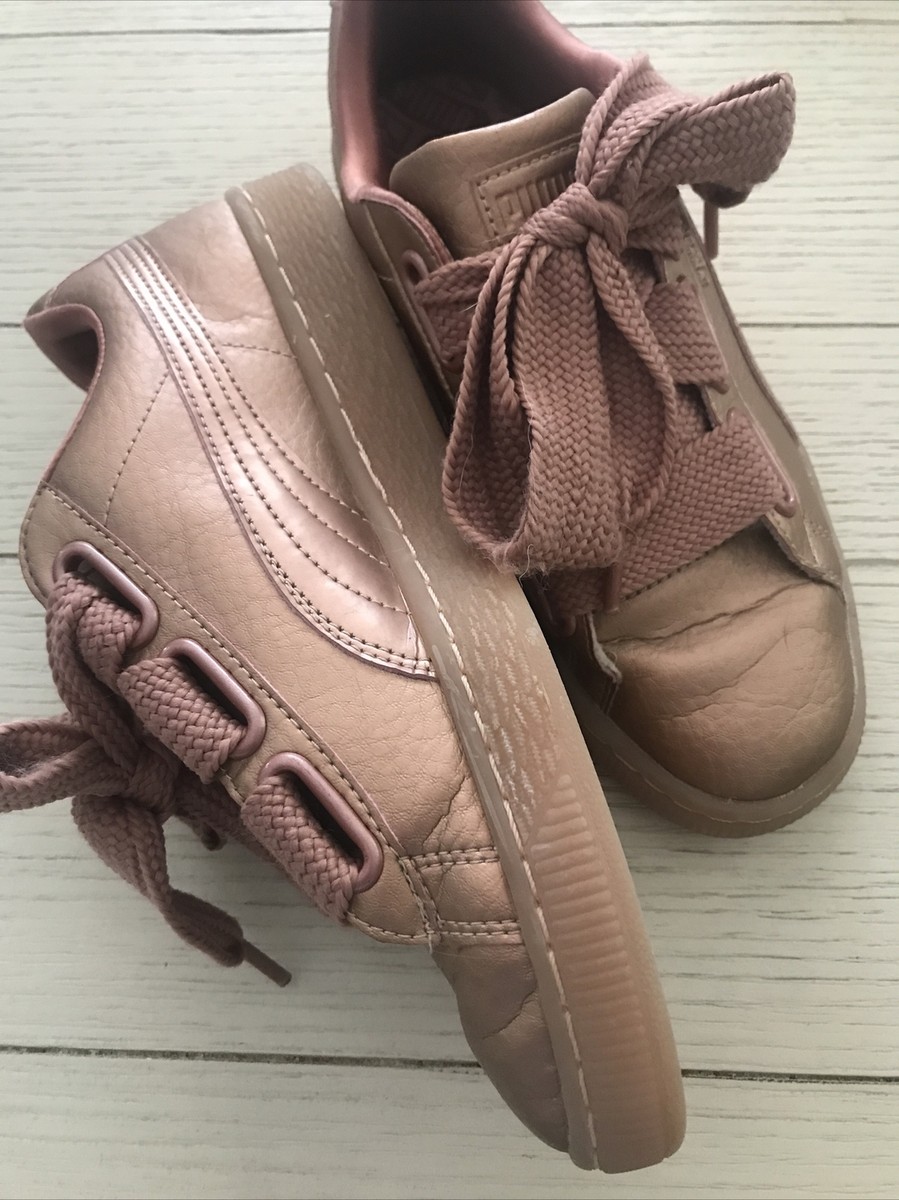puma rose gold shoes
