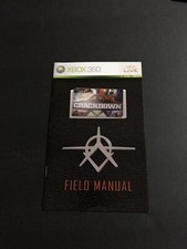 crackdown xbox 360 Manual Only