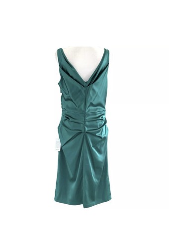 Suzi Chin for Maggy Boutique Turquoise Dress (NWT)