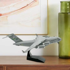 Alloy 1/200 C17 Airplane Diecast Model with Display Stand for Bookshelf Home