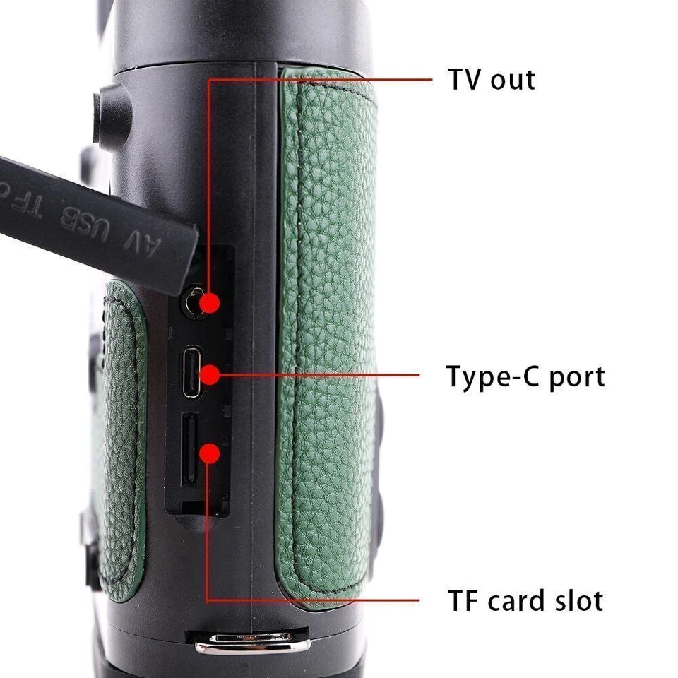 1080P WG600B Infrared Night Vision Goggles Optical Hunting Binoculars Telescope - Image 3 of 4