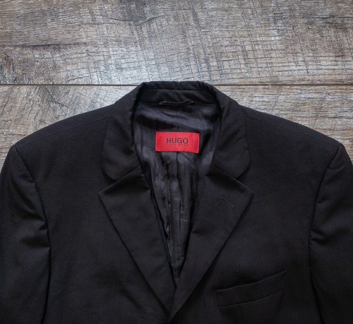 Hugo Boss Wool Suit Mens Brown Size US 38 R Blazer Pants Red Label Trousers - Picture 5 of 13