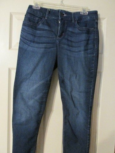 Lee Mid Rise Skinny Ladies Jeans Size 