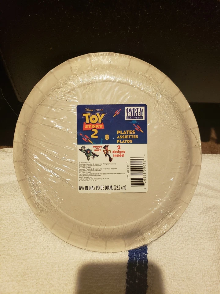 TOY STORY Star Power Woody Buzz Suministros de Fiesta de Cumpleaños Vajilla Decoraciones Foto 2 de 3