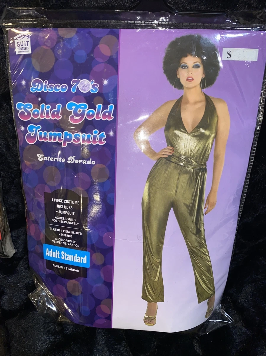 Disco Gold Dress Costumes for Women for sale | eBay