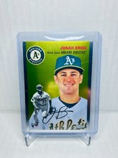 2023 Topps Chrome Platinum Anniversary JONAH BRIDE Rookie #63 Athletics