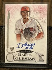 RAISEL IGLESIAS 2015 TOPPS FIVE STAR ROOKIE CINCINATTI REDS AUTOGRAPH AUTO RC!!!