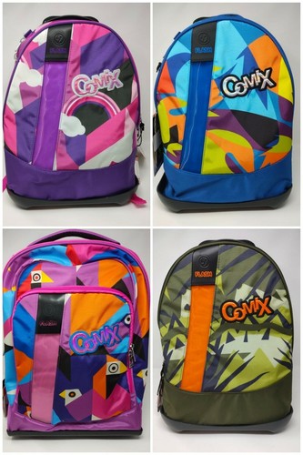 ZAINO TROLLEY premium e ASTUCCIO COMIX FLASH scuola elementare e media CON  LED | eBay