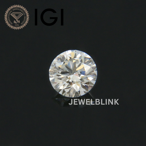 IGI Certified 1.25 Ct D Color VS1 Round CVD Lab Grown Diamond For Rings Earrings - Picture 4 of 13