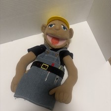 Melissa  Doug Construction Worker Hand Puppet - No Stick - 15"