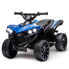 Ride On Toy 4-Wheeler Quad ATV Electric Car for Kid 1.8MPH MaxSpeed Treaded Tire