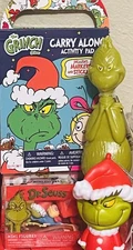 Dr. Seuss Grinch Holiday Bundle-Critter Crate, ornament, activity pad,pen