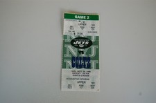 Rare 1998 Jets - Colts Football Full Ticket - Peyton Manning Rookie Year
