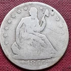 1855 O Seated Liberty Half Dollar 50c Better Grade B60#96145