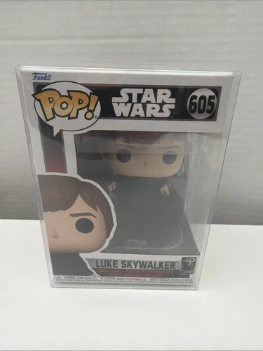 Funko Pop! Luke Skywalker 605 Star Wars 40th Return Of The Jedi w/ Protector