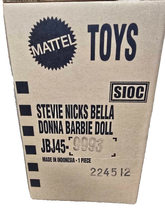 Barbie Signature Stevie Nicks Bella Donna White Dress Doll New Sealed