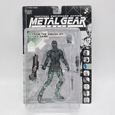McFarlane 1999 Metal Gear Solid Action Figure Clear Stealth Variant Ninja NIB