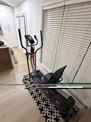 ProForm Hybrid Trainer Pro Elliptical & Recumbent Bike with 17  Stride