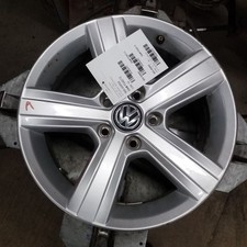 Wheel 16x6-12 Alloy 5 Raised Spoke Fits 15-18 Golf 609352