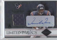 2004 Leaf Limited Limited Threads 47/100 Domanick Davis #LT-30 Auto 0e3