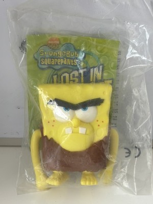 Burger King SpongeBob Schwammkopf Höhlenmensch Figur in Verpackung