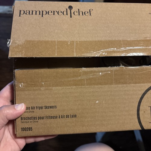 Pampered Chef Deluxe Air Fryer Skewers 100285 NIB - Picture 2 of 9