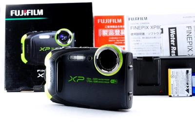 Fujifilm FinePix XP80 ⏯️Wasserdichte Kamera 16,4MP Getestet Sauber mit Box Un... - Bild 1 von 4