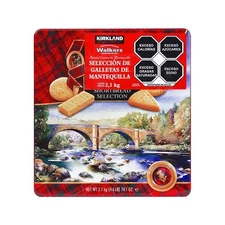 Kirkland Signature Walkers Premium Shortbread Selection Gift Tin  4.6 Pound