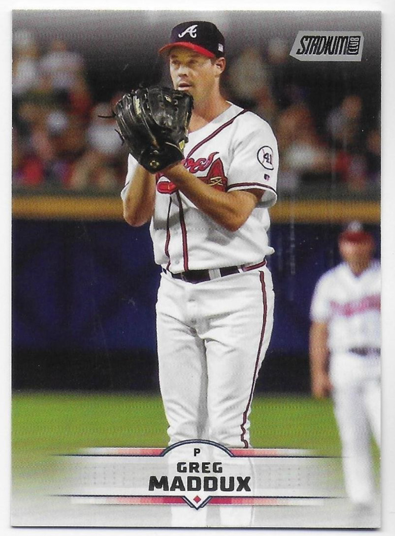 2025 Stadium Club #71 Greg Maddux - Atlanta Braves