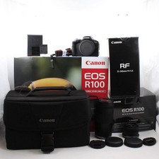 * OPEN BOX EXCELLENT * Canon EOS R100 Digital Camera with RF-S 18-45mm f/4.5-6.3