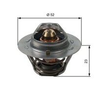 Gates TH14088G1 Thermostat, KüHlmittel FüR Chrysler Daihatsu Dodge Ford