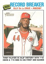 2026 Topps Heritage - Record Breakers Elly De La Cruz #233