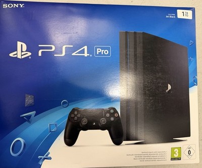 Sony PlayStation 4 pro, 1 TB, Schwarz