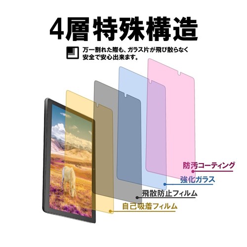 VANKYO Tablet S30 10 Inch Glass Film Tempered Glass Fingerprint Resistant Surfac - Afbeelding 8 van 8