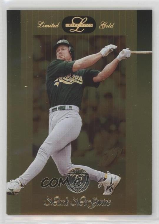 1996 Leaf Limited Gold Mark McGwire #21 7xr
