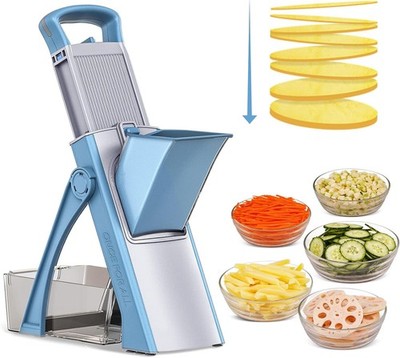 Knickbarer Gemüsehobel Slicer Multifunktionaler Schneidgerätabnehmbare Klinge