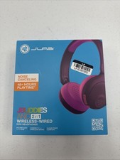 JLab JBuddies Bluetooth Wireless ANC Kids' Headphones Pink
