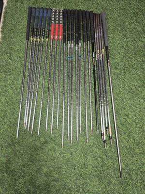 Wholesale Lot of 22 Ping Shafts, Graphite + Steel, Driver + Irons UPC2035